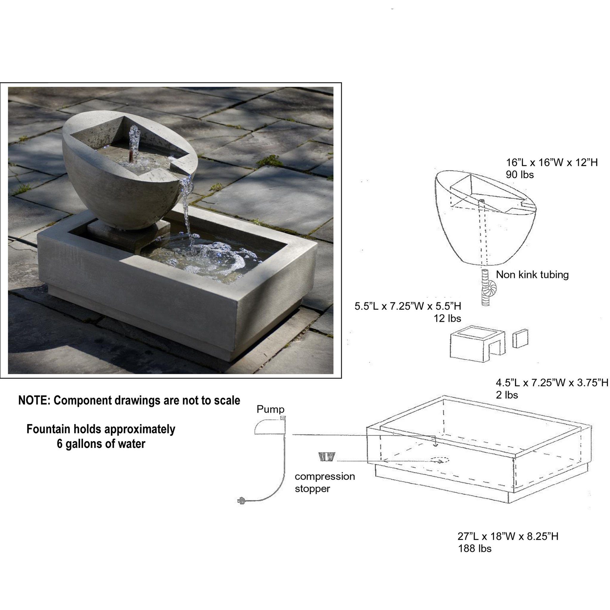 Modern Fountain - Genesis II