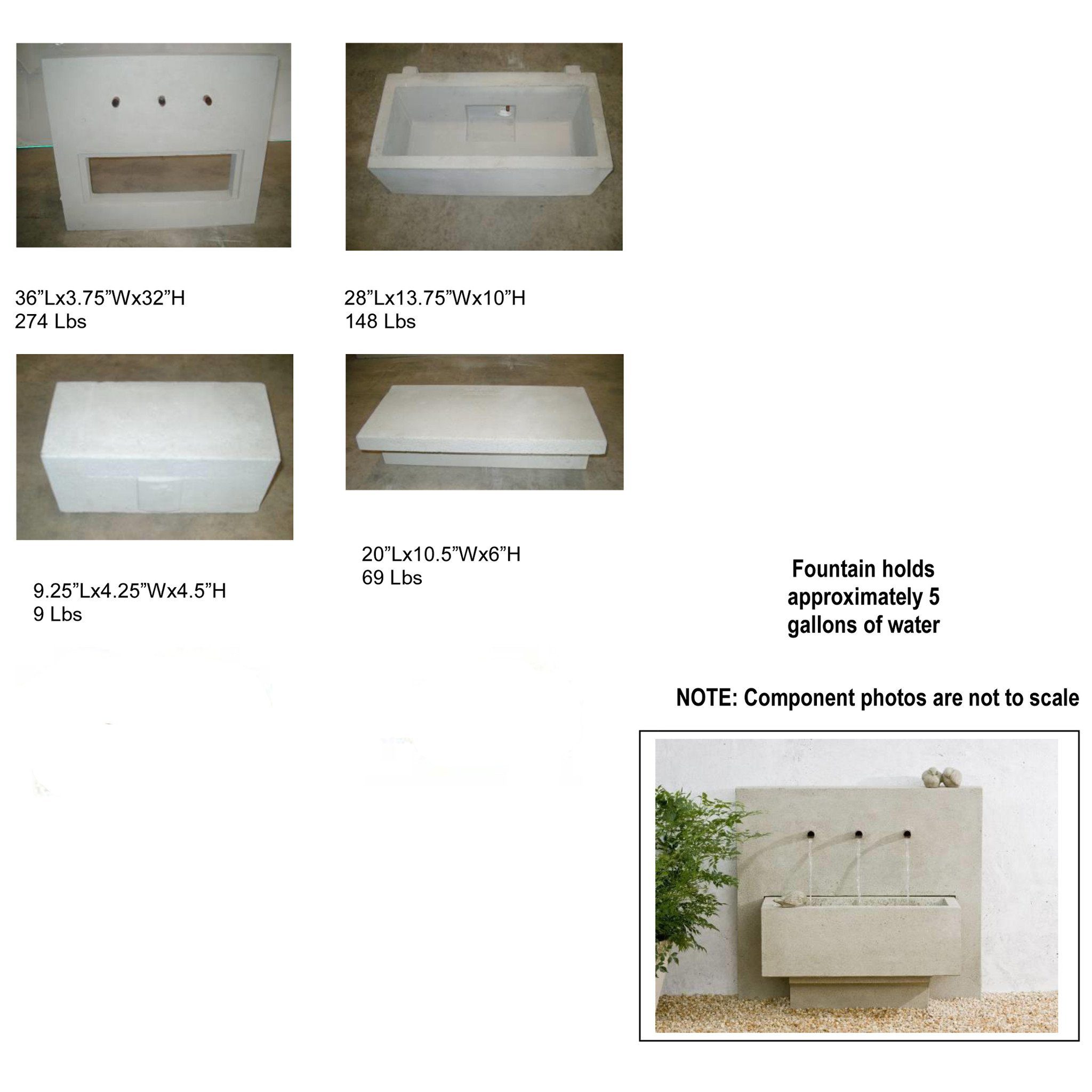 Modern Fountain - X3