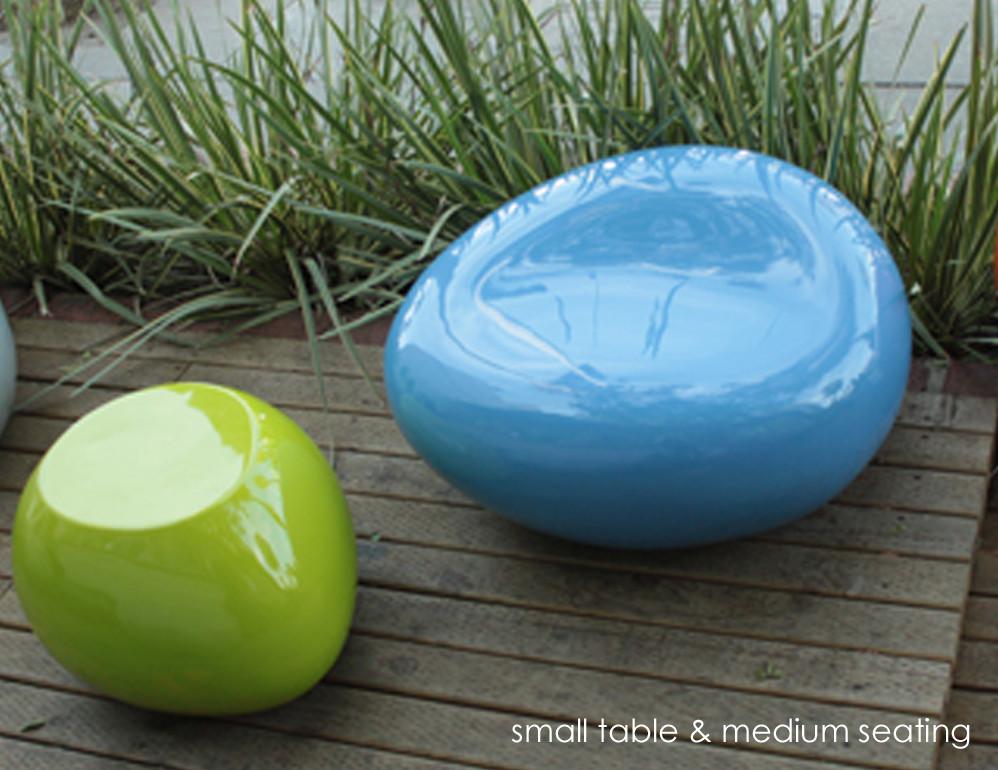 Modern Patio Furniture - Outdoor Seating Pebbles