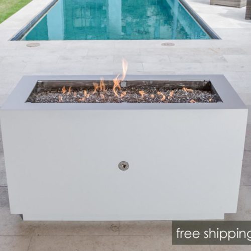 RECTANGULAR HIDDEN TANK FIRE PIT