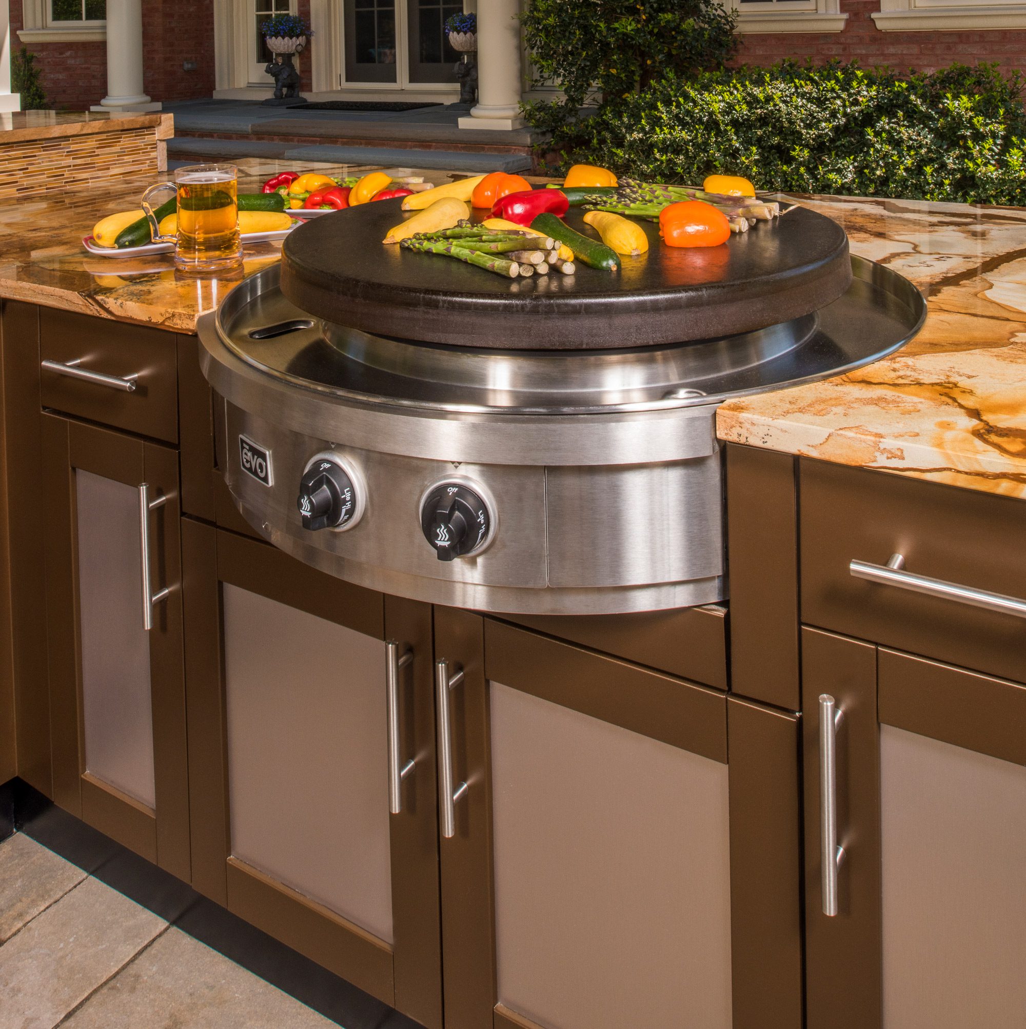 evo grilling vegitables