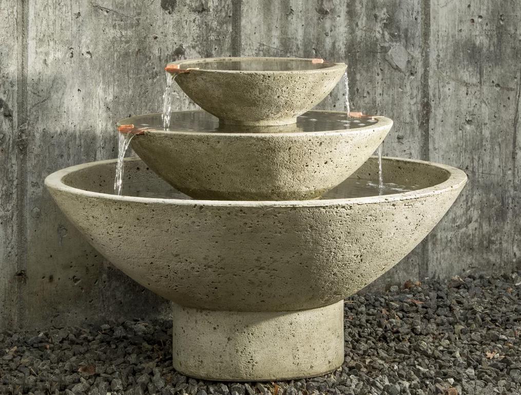 Modern Fountain - Three-Tiered Carrera