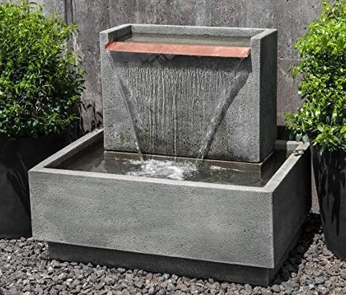 Modern Fountain - Falling Water II