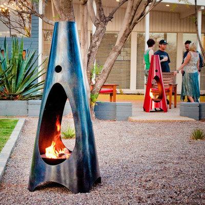 Modern Fire Pit - Cone