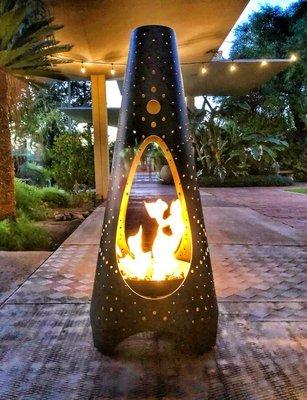 Modern Fire Pit - Cone