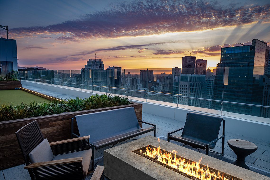 Modern Fire Pit - Tavola