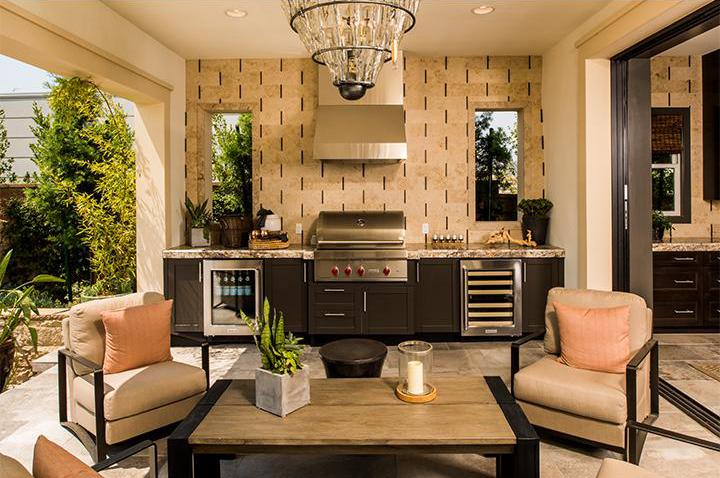 COVERED PATIO KITCHEN