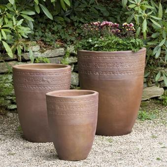 SARI BLACK CLAY PLANTER