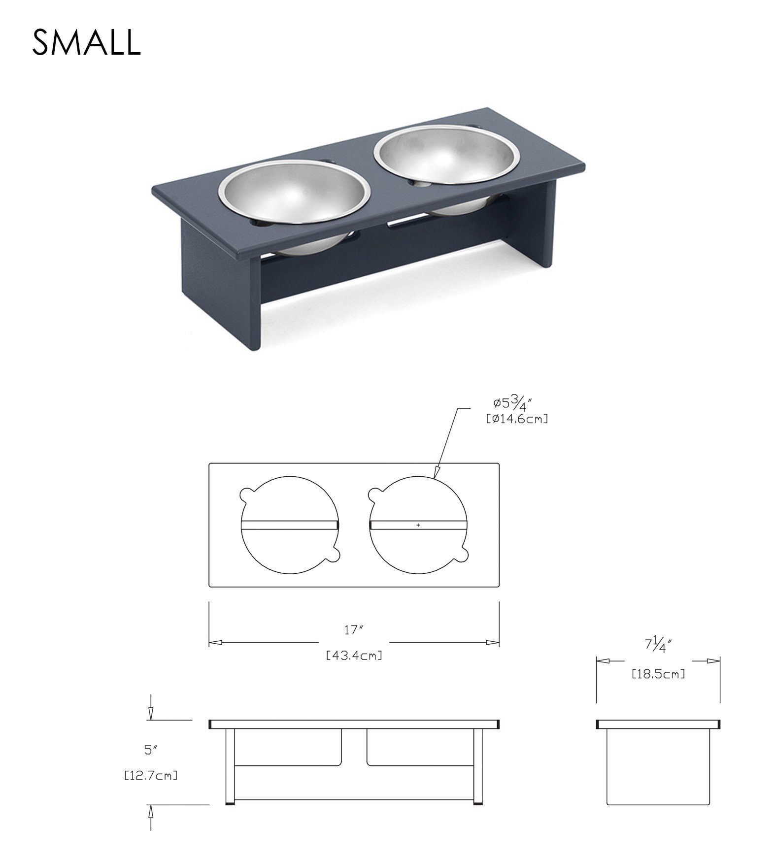 Modern Patio Furniture - Double Dog Bowl