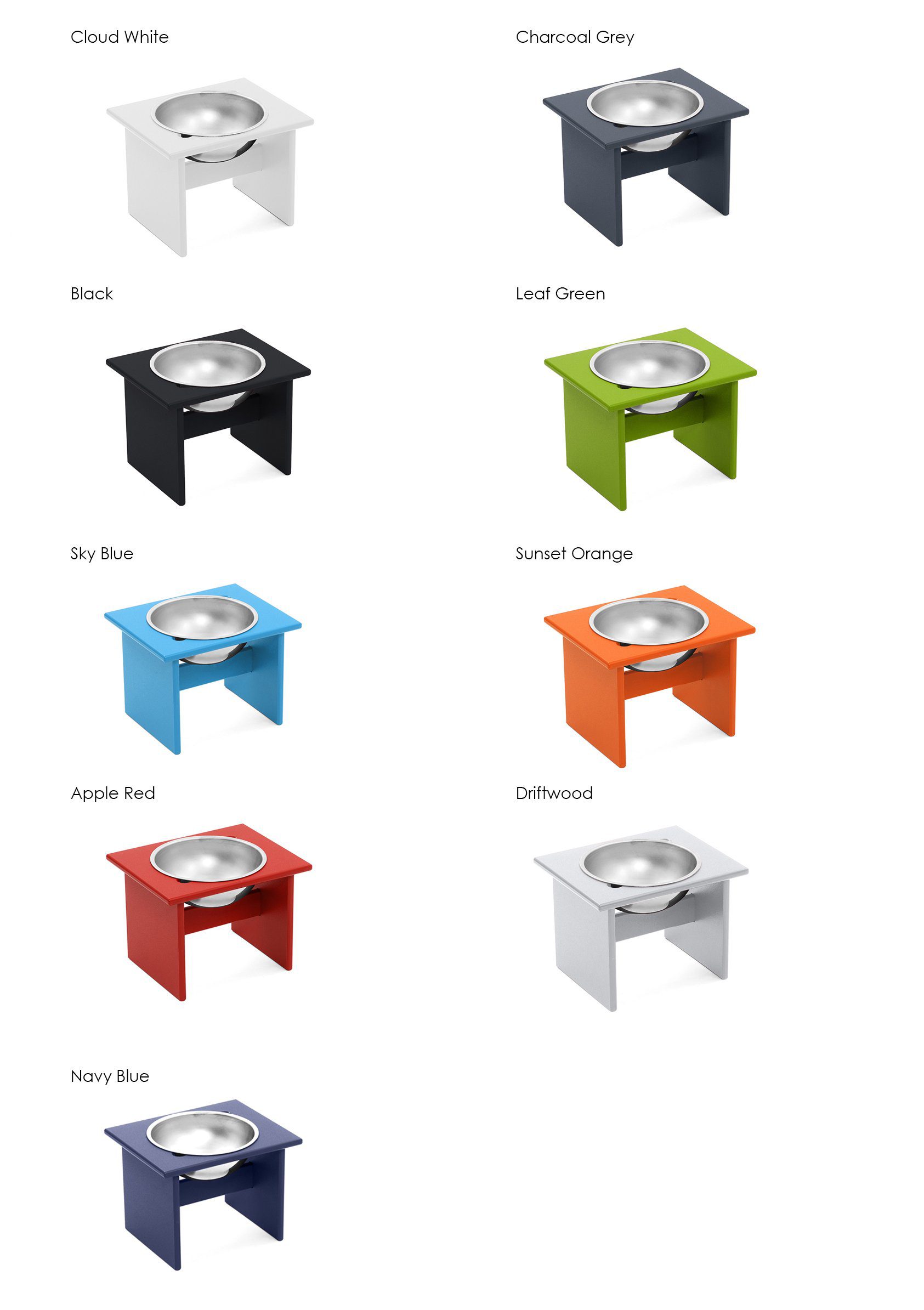 Modern Patio Furniture - Single Dog Bowl