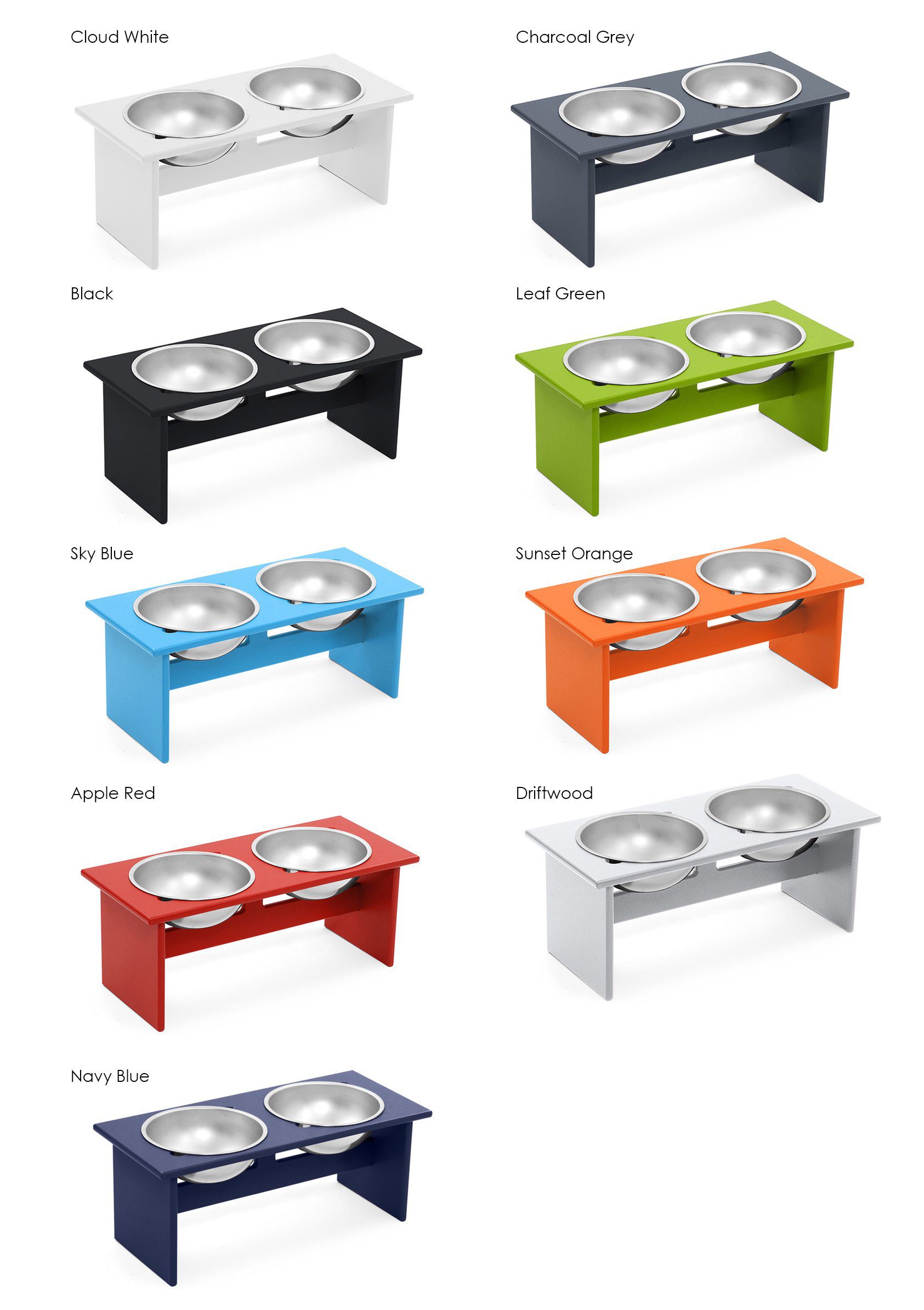 Modern Patio Furniture - Double Dog Bowl