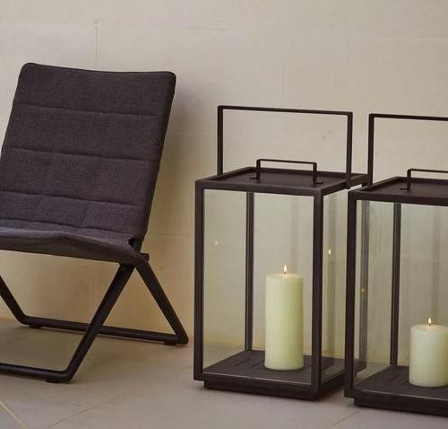 Modern Patio Furniture - Lighthouse Aluminum Lantern