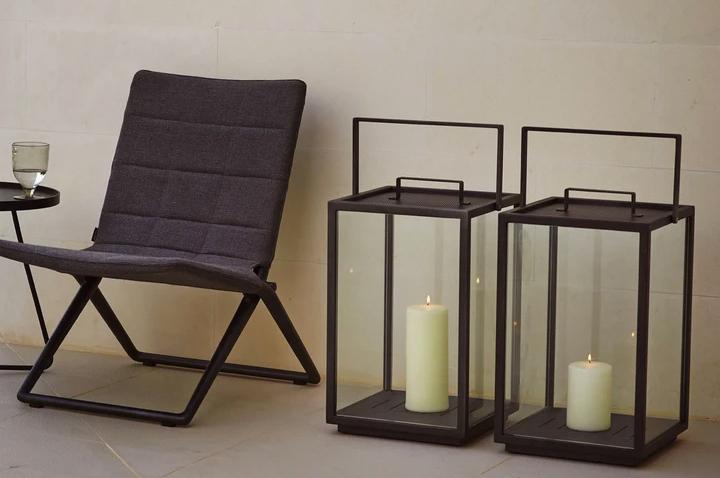 Modern Patio Furniture - Lighthouse Aluminum Lantern