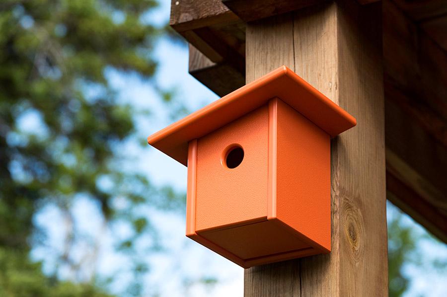 Modern Patio Furniture - Pitch Modern Bird House