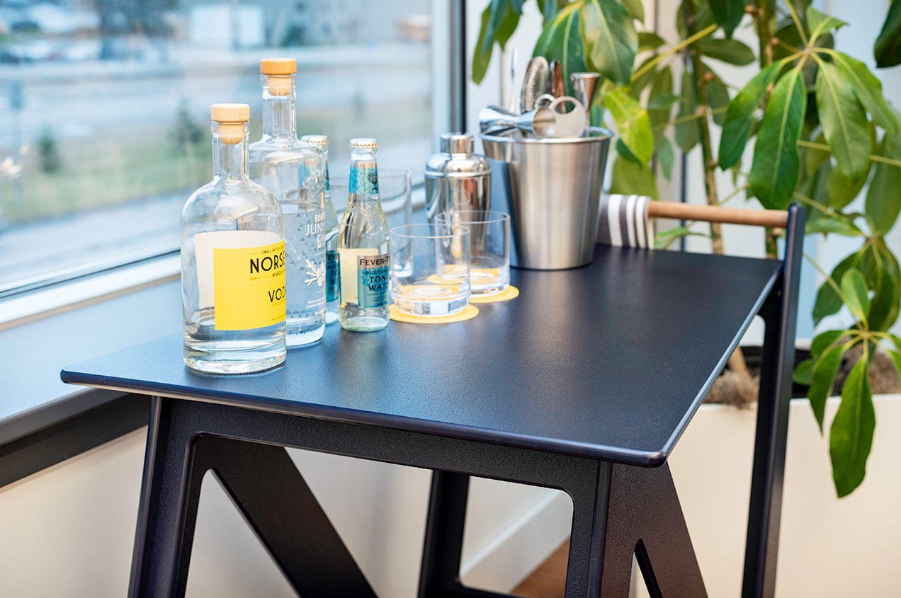 Modern Patio Furniture - Rapson Bar Cart
