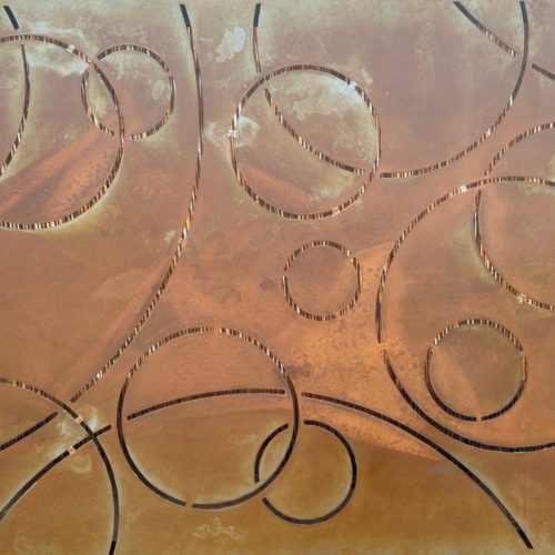 GEOMETRIC CIRCLES WALL ART