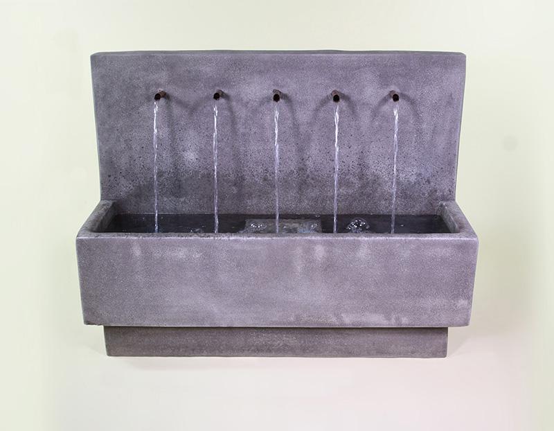 Modern Fountain - Penta Wall