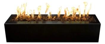 Modern Fire Pit - Linear CL Steel