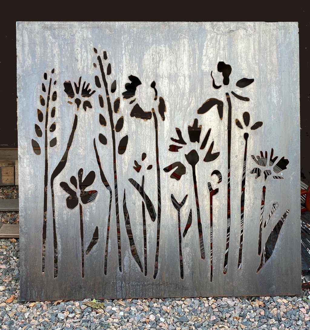 WILDFLOWERS 1 OUTDOOR WALL ART