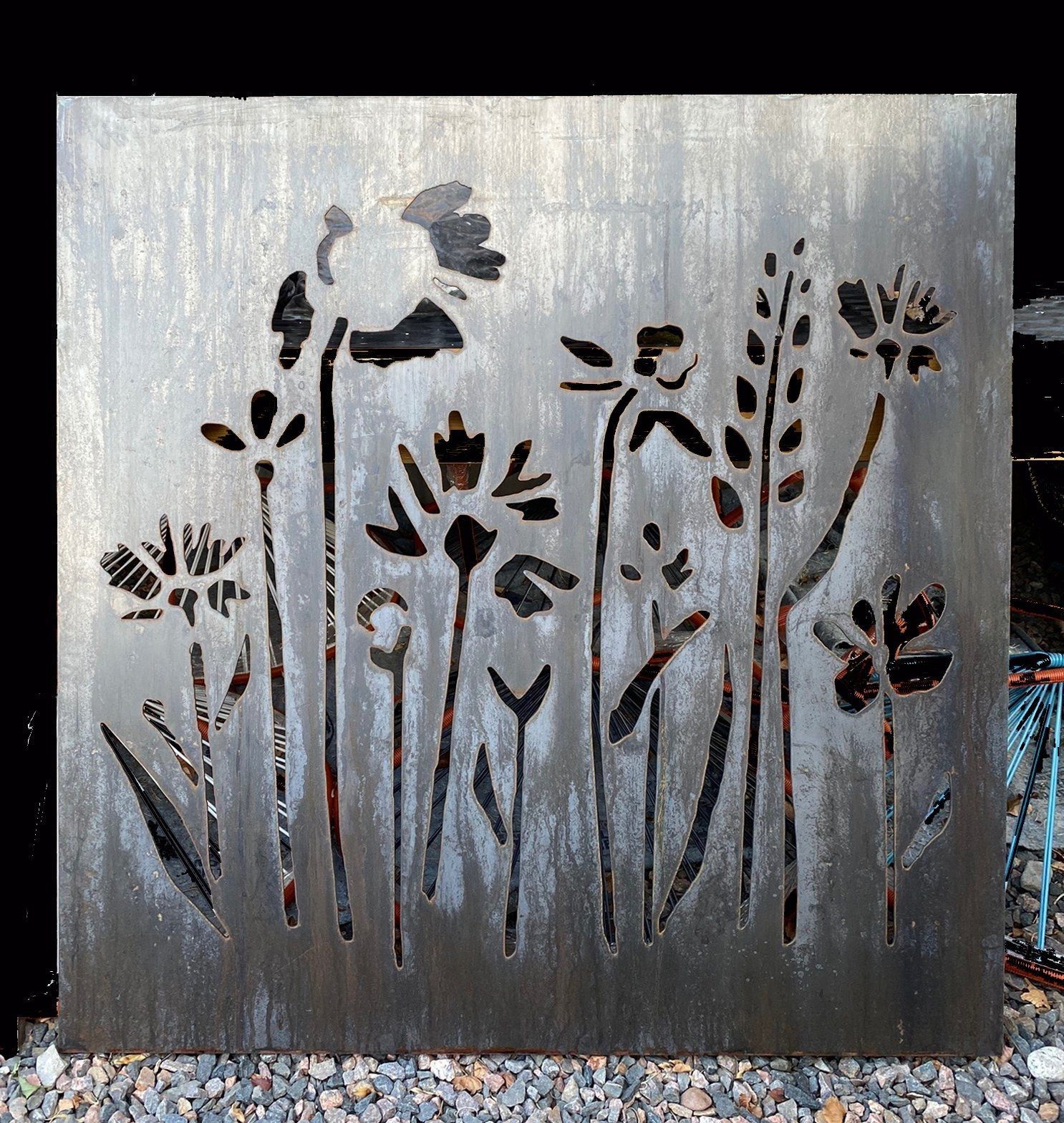 WILDFLOWERS 2 OUTDOOR WALL ART
