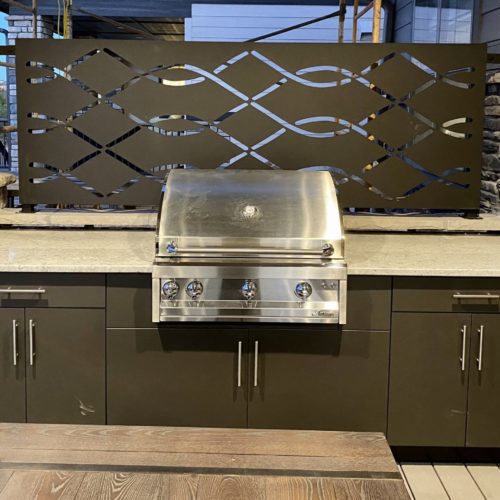 TWISTED OUTDOOR WALL ART