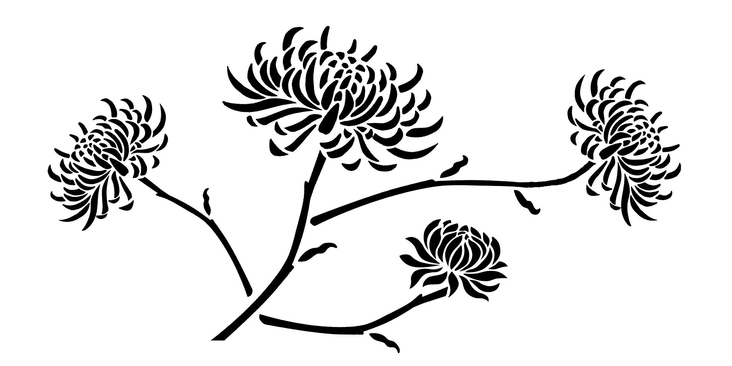 FLORAL OUTDOOR WALL ART