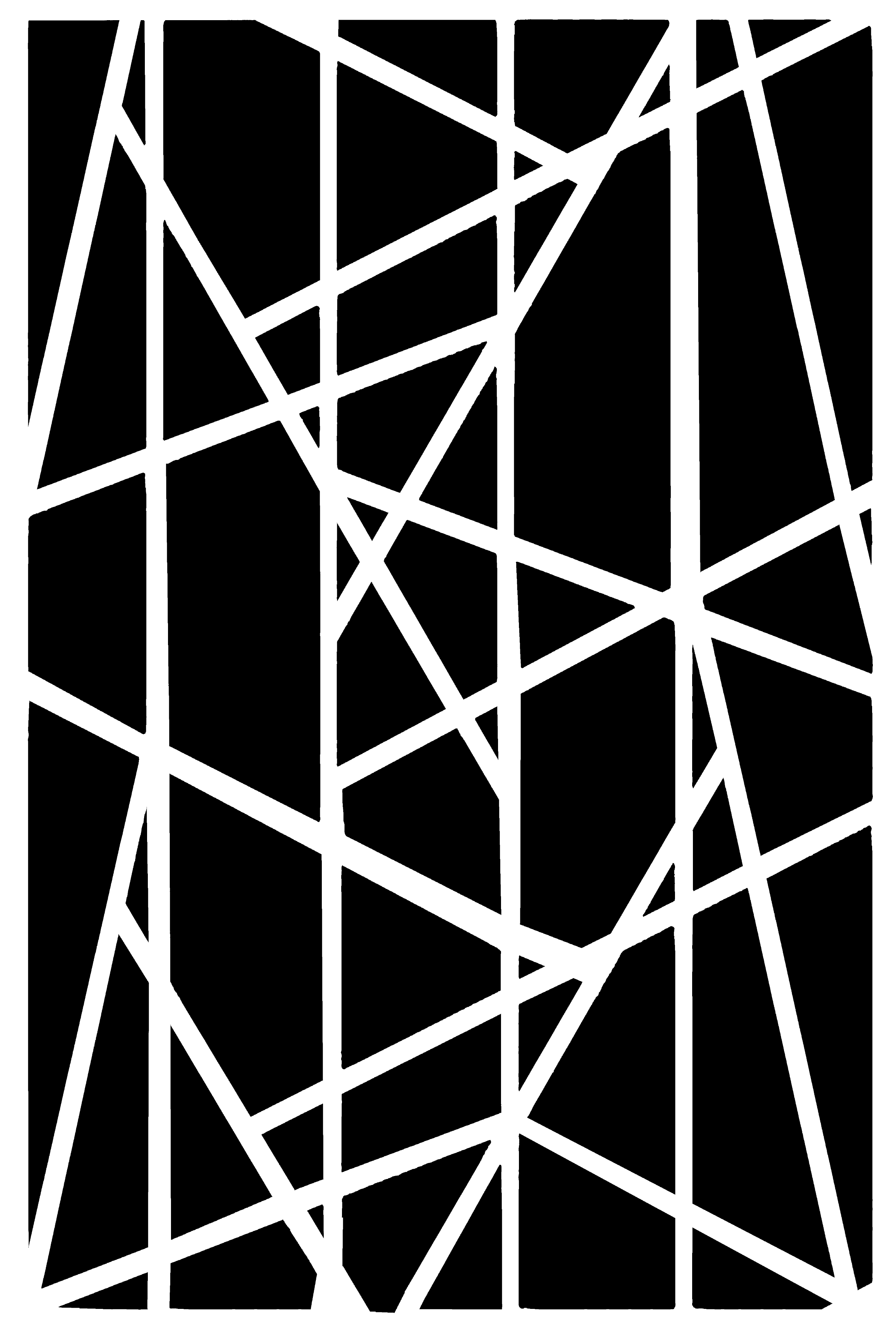 FRACTURED OUTDOOR WALL ART