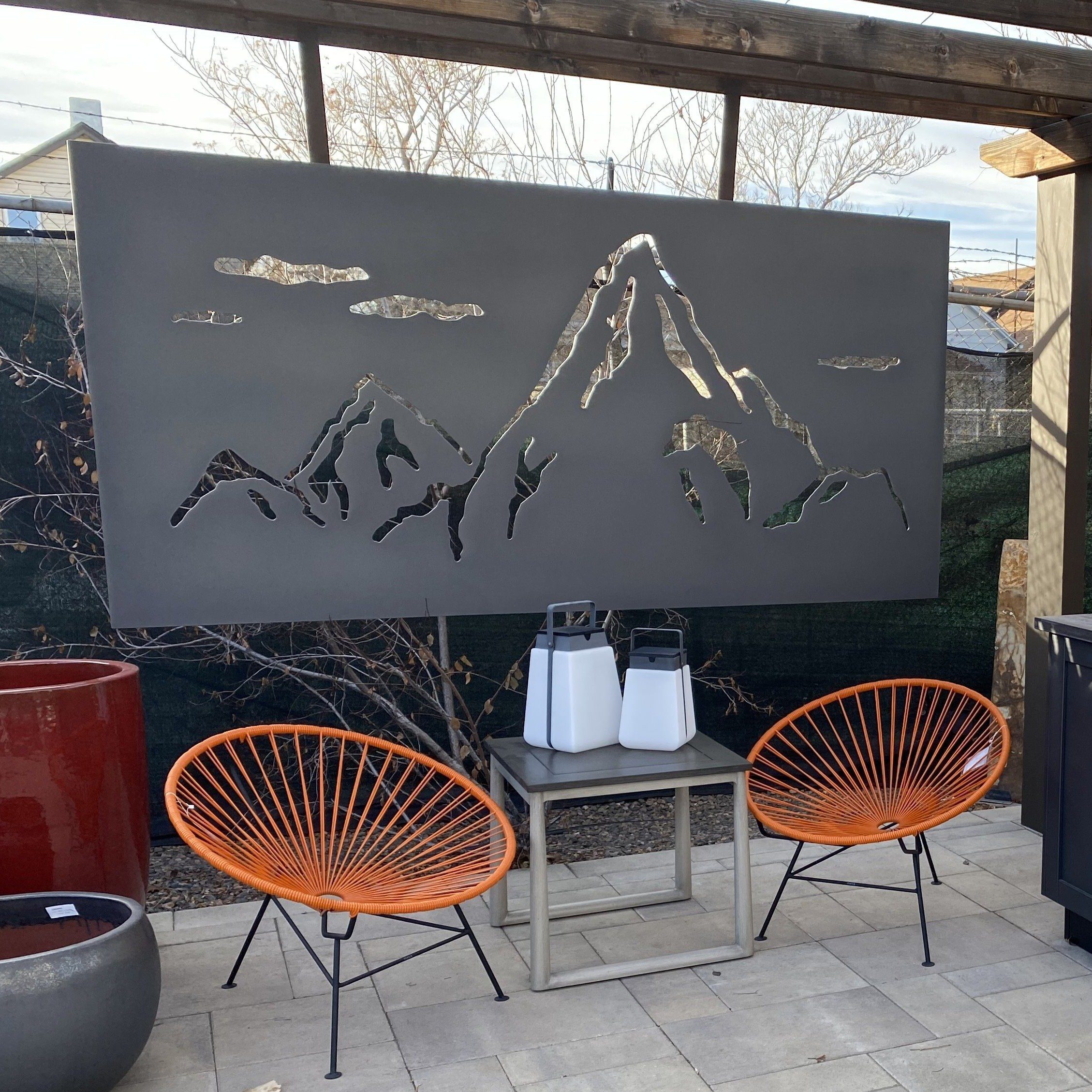 MOUNTAIN OUTDOOR WALL ART