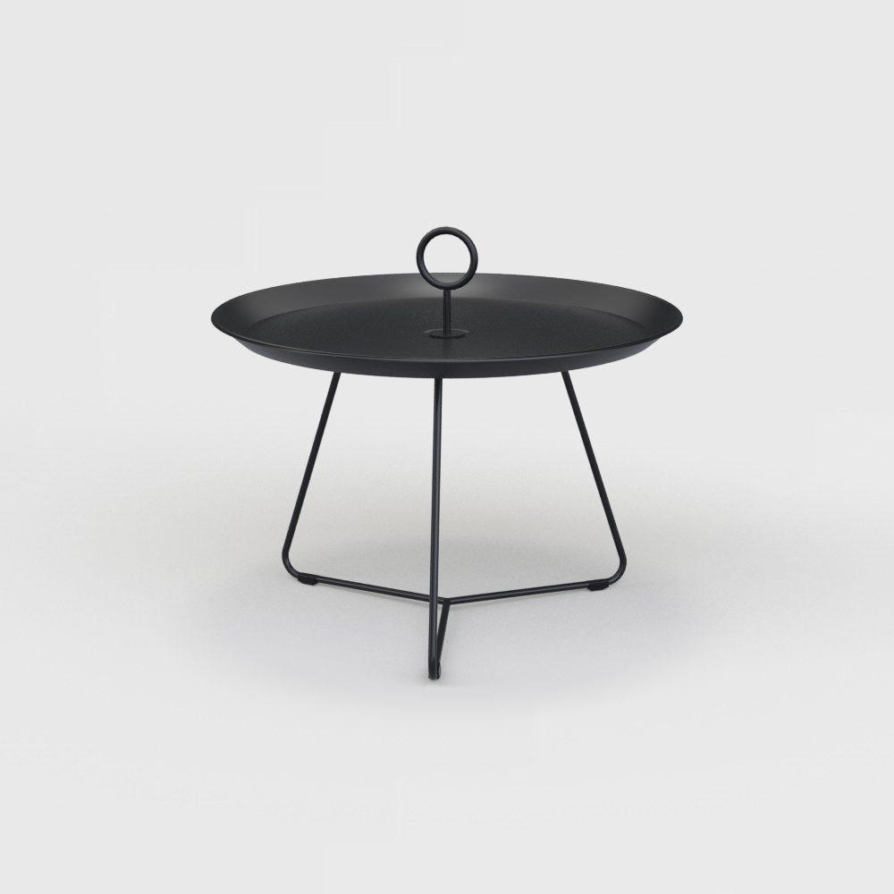 black outdoor table