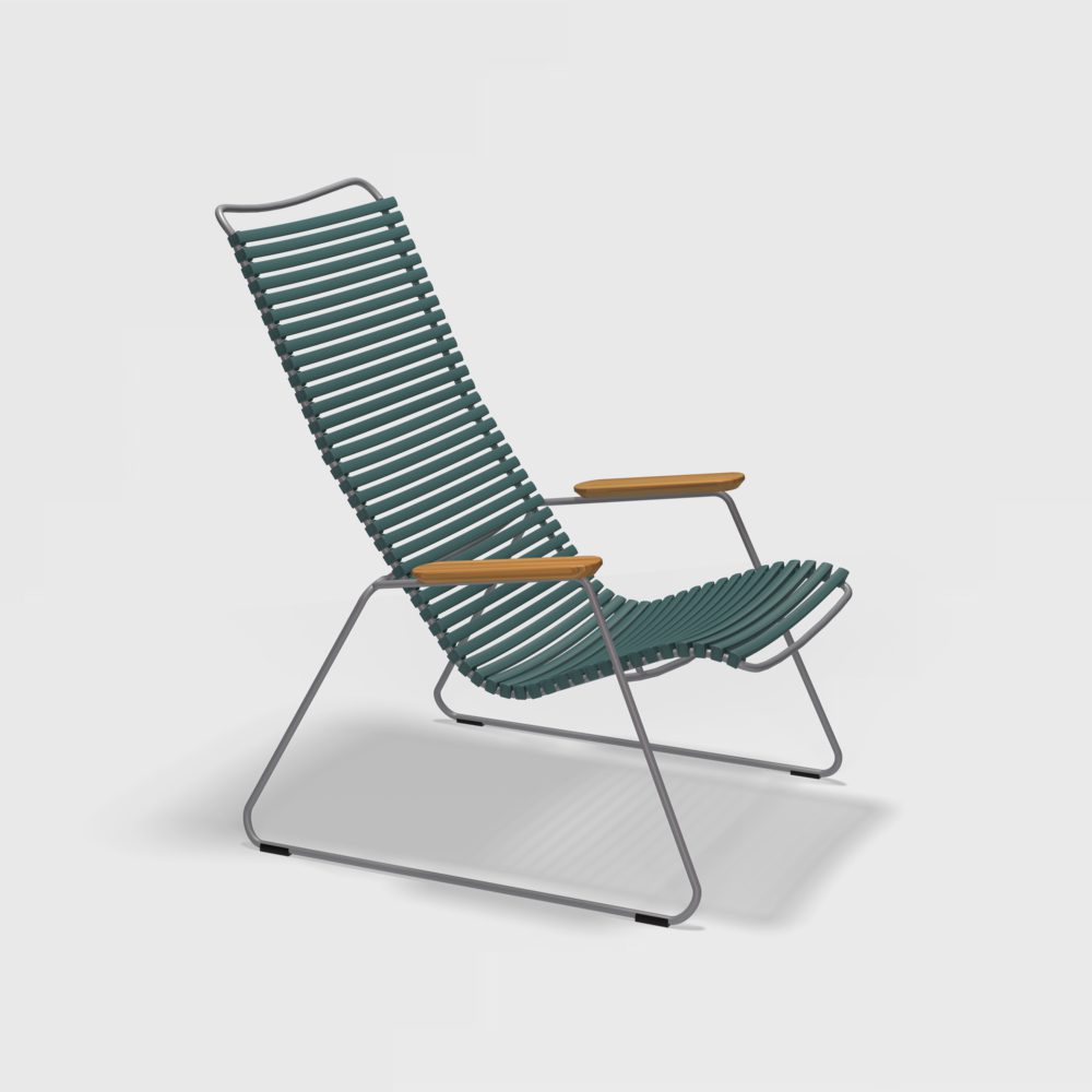 green outdoor chair