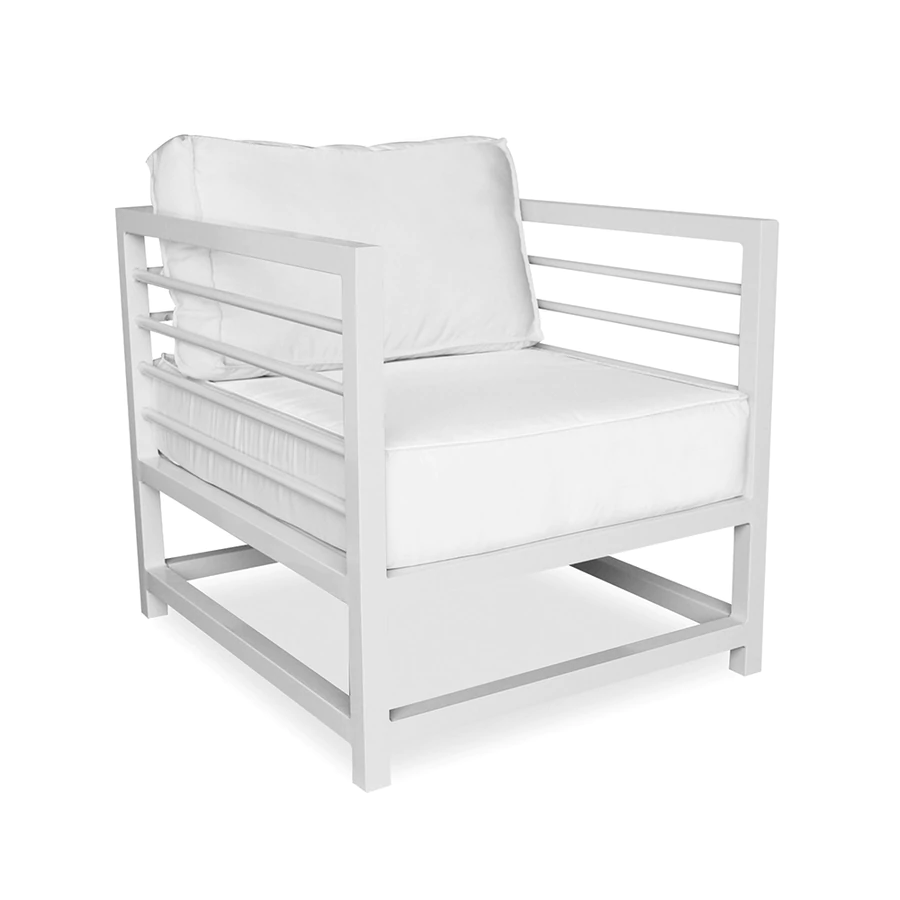 outdoor white chair