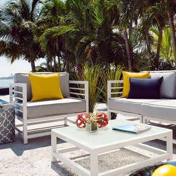 gray outdoor sectionals