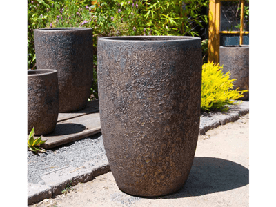 volcanic outdoor planter