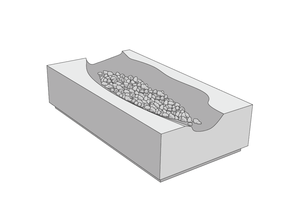 royal gorge concrete fire bowl